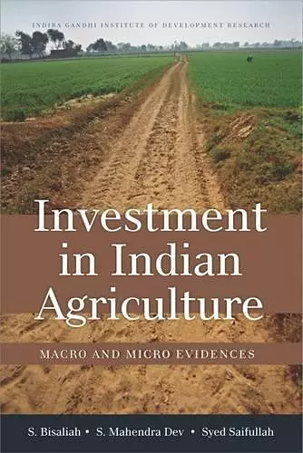 Investment in Indian Agriculture cover