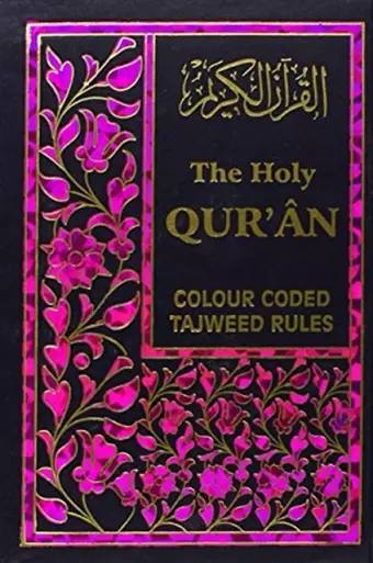 The Holy Quran with Colour Coded Tajweed Rules cover