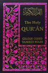 The Holy Quran with Colour Coded Tajweed Rules cover