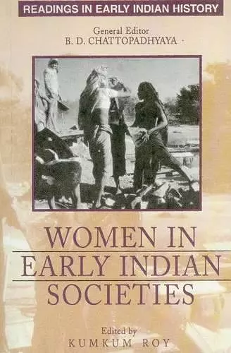 Women in Early Indian Societies cover