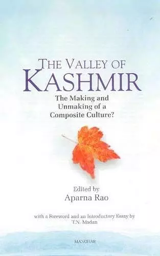Valley of Kashmir cover