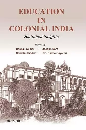 Education in Colonial India cover