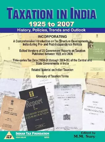 Taxation in India -- 1925 to 2007 cover