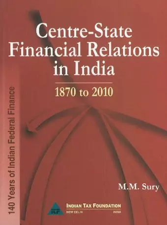 Centre-State Financial Relations in India cover