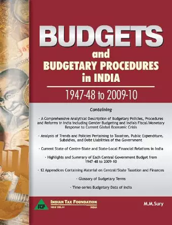 Budgets & Budgetary Procedures in India -- 1947-48 to 2009-10 cover