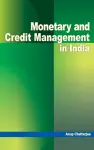 Monetary & Credit Management in India cover