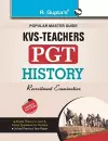 Kvs Teachers (Pgt) History Guide cover