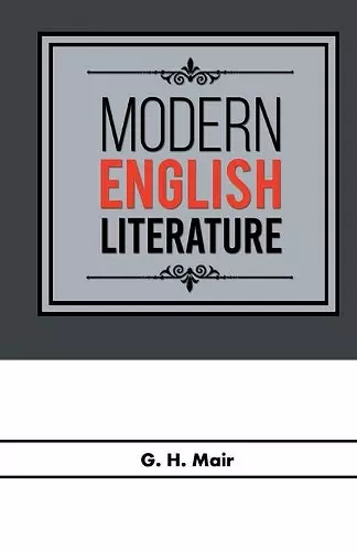 Modern English Literature cover