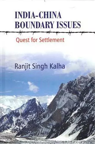 India-China Boundary Issues cover