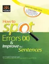 How to Spot Errors (X) & Improve the Sentences cover