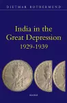 India in the Great Depression 1929-1939 cover