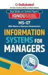 MS-07 Information Systems for Managers cover