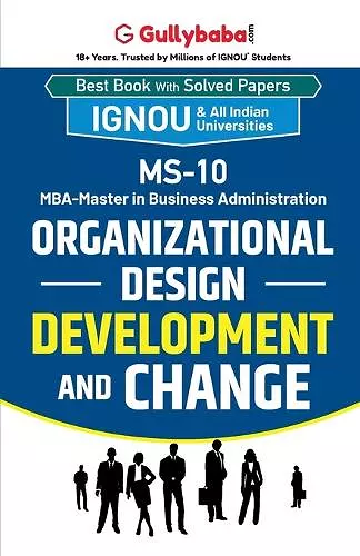 MS-10 Organizational Design, Development and Change cover