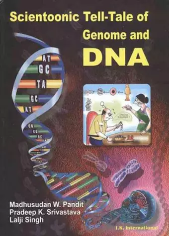 Scientoonic Tell-Tale of Genome and DNA cover