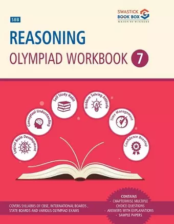 SBB Reasoning Olympiad Workbook - Class 7 cover