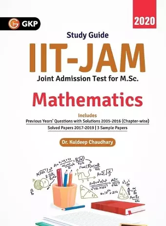 Iit Jam (Joint Admission Test for M.Sc.) Mathematics cover