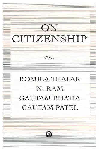 ON CITIZENSHIP cover