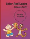 Color And Learn Animals Part 1 cover