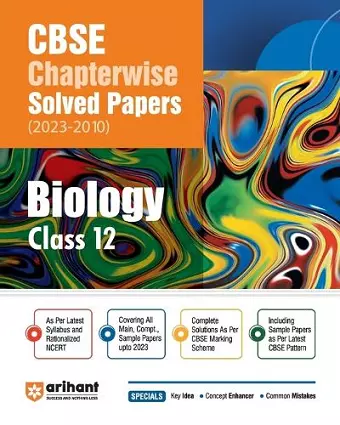 CBSE CHAPTERWISE SOLVED PAPER BIOLOGY CLASS 12th cover