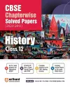 CBSE CHAPTERWISE SOLVED PAPER HISTORY CLASS 12th (Edition10) cover