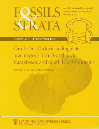 Cambrian-Ordovician Lingulate Brachiopods from Scandinavia, Kazakhstan and South Ural Mountains cover