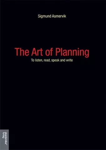 Art of Planning cover