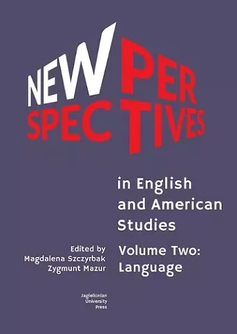 New Perspectives in English and American Studies – Volume Two: Language cover