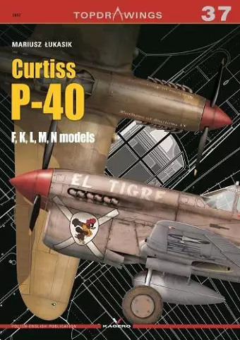 Curtiss P-40, F,K,L,M,N Models cover