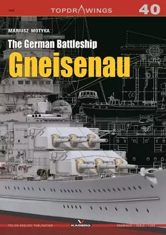 The German Battleship Gneisenau cover