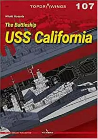 The Battleship USS California cover