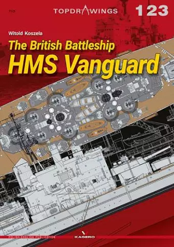 The British Battleship HMS Vanguard cover