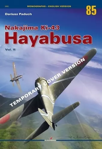 Nakajima Ki-43 Hayabusa Vol. II cover