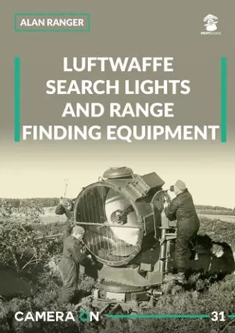 Luftwaffe search lights and range finding equipment cover