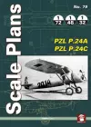 Scale Plans No. 79 PZL P.24A & PZL P.24C cover
