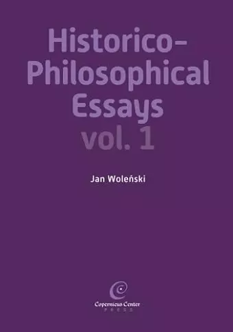 Historico-Philosophical Essays cover