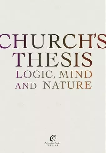 Church's Thesis cover