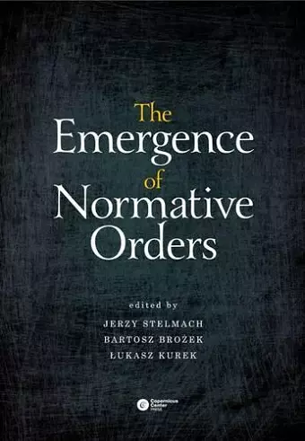 The Emergence of Normative Orders cover