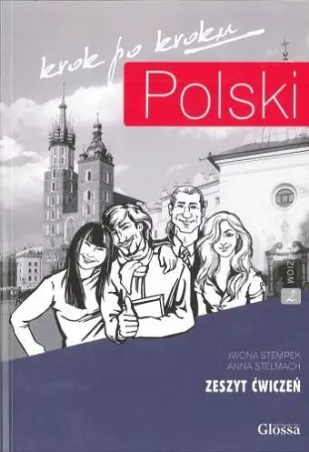Polski Krok po Kroku 2 - Student's Workbook + MP3 audio download + e-coursebook cover