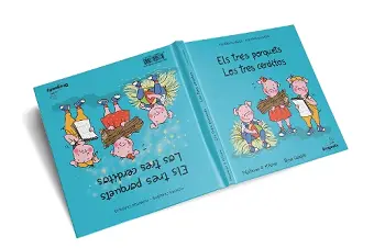 Els tres porquets / Los tres cerditos cover