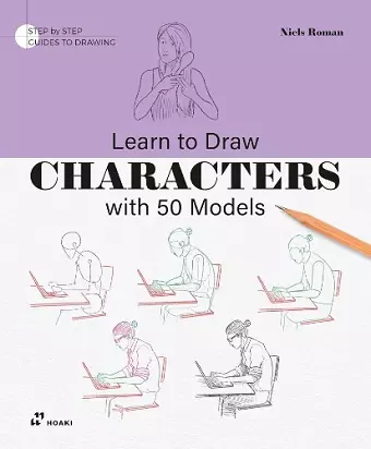 Learn to Draw Characters with 50 Models cover