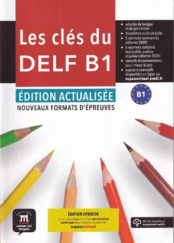 Les clés du DELF B1 + audio download cover