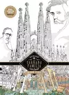 La Sagrada Familia - Antoni Gaudi: Color in Poster cover