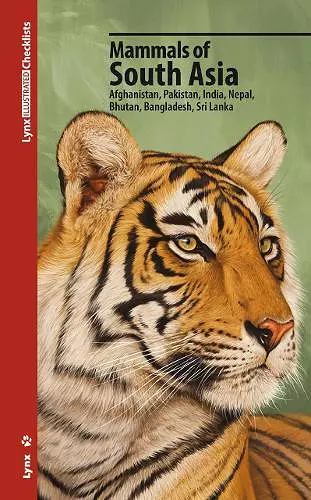 Mammals of South Asia cover