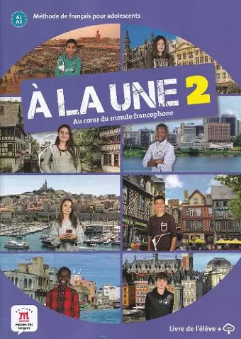 A la une 2 - Livre de l'eleve + audio MP3. A1/A2 cover