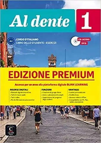 Al dente 1 Premium Libro dello studente + esercizi. A1 cover