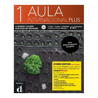 Aula internacional Plus 1 - Edición híbrida - Edición inglesa - Libro del alumno A1 + MP3 cover