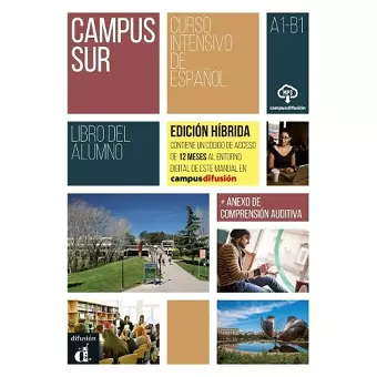 Campus Sur - Edición híbrida - Libro del alumno. A1-B1 cover