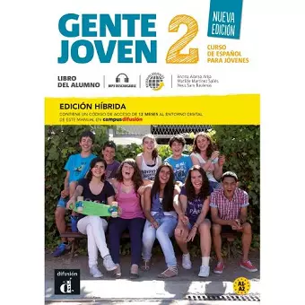 Gente joven Nueva edición 2 Ed. híbrida Libro del alumno + audio MP3. A1-A2 cover