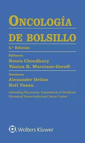 Oncología de bolsillo cover