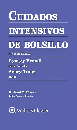 Cuidados intensivos de bolsillo cover